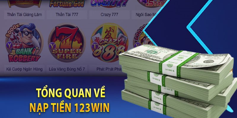 Chia sẻ chung về dịch vụ nạp tiền 123win