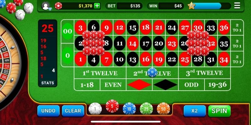 Bí kíp tăng tỷ lệ chiến thắng khi chơi Roulette tại 123Win